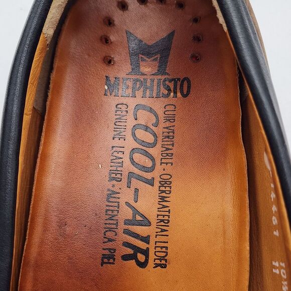 Mephisto Men\'s Baduard Loafer‎ Size 11 Slip On Cool-Air Shoe Brown Nubuck Comfy main image 7